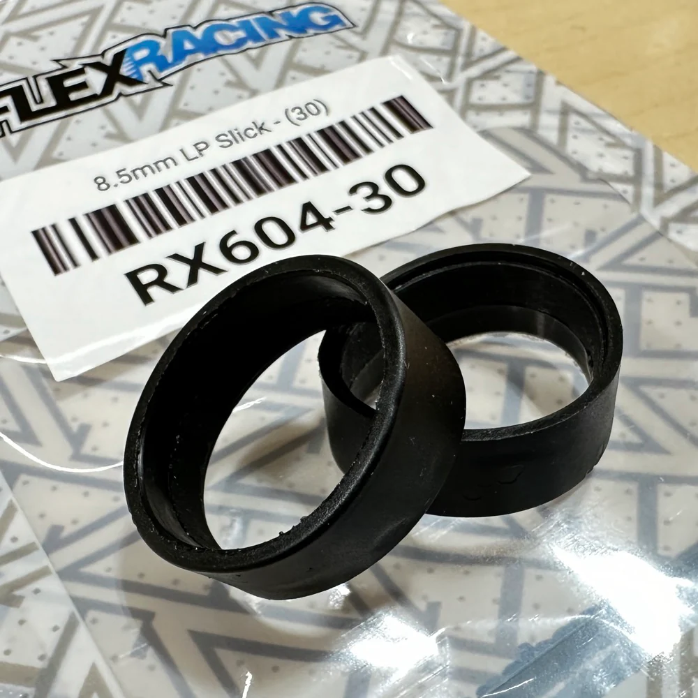 Reflex Racing 8.5mm LOW PROFILE SLICK TIRES - 30 / 35 / 40 / 45 DEG for Mini-Z [Reflex Racing] RX604-40 RX604-45 - Image 4