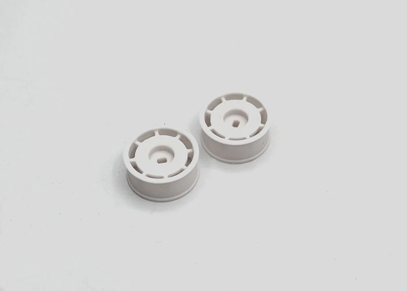 Reflex Racing Speed Dish WHITE - AWD F/R+1.25 Rims for Mini-Z (4WD) [Reflex Racing] RX607R125W RX607F125W - Image 2