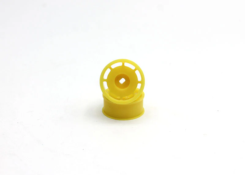 Reflex Racing Speed Dish YELLOW - AWD F/R+1.25 Rims for Mini-Z (4WD) [Reflex Racing] RX607R125Y RX607F125Y