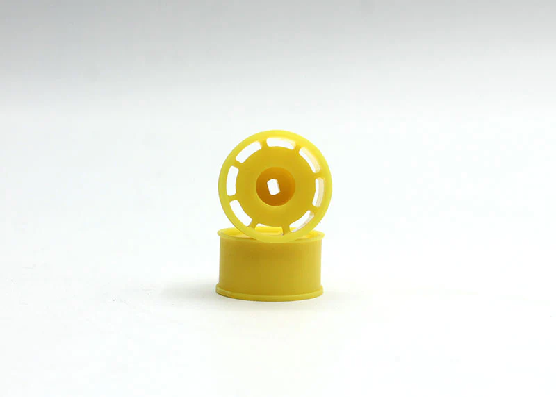 Reflex Racing Speed Dish YELLOW - AWD F/R+1.25 Rims for Mini-Z (4WD) [Reflex Racing] RX607R125Y RX607F125Y - Image 2