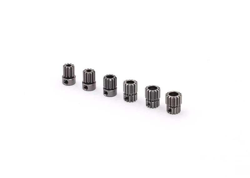 64 Pitch Hardcoated Alumiunm Pinion Gear Set [Reflex Racing] RX540v2