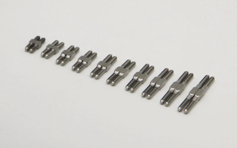 REFLEX - Titanium Turnbuckles (2pc) [Scale Reflex] 16mm ~ 50mm (3mm) Turn Buckle - Image 2