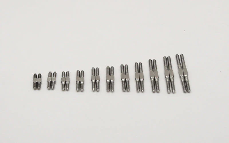 REFLEX - Titanium Turnbuckles (2pc) [Scale Reflex] 16mm ~ 50mm (3mm) Turn Buckle - Image 3