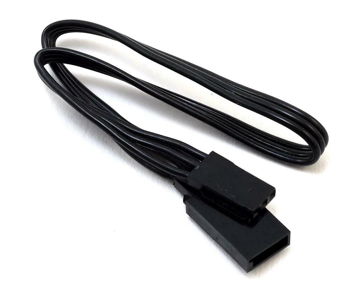 Reflex TRIPLE BLACK SERVO ESC EXTENSION CABLE (120mm - 150mm - 180mm - 250mm) - Servo ESC Wire [Scale Reflex] 700645 700650 700665 700675