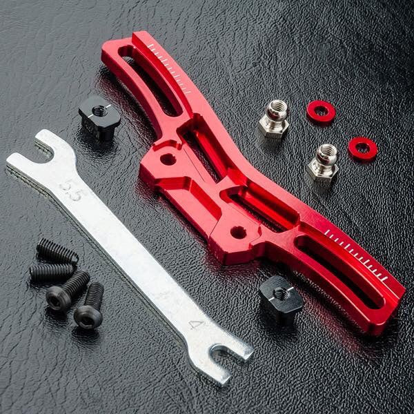 RMX 2.0 Aluminum Front Shock Tower Damper Stay (RED) [MST] 210577R - Image 3
