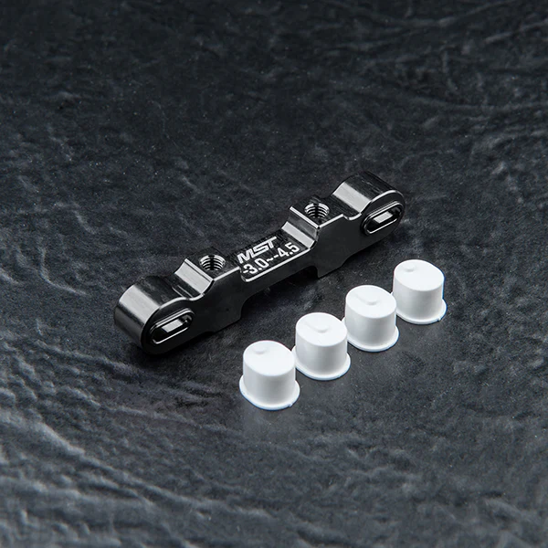 RMX / MRX Aluminum Adjustment Suspension Mount (-3.0~-4.5) (BLACK - RED) Set (RMX, FRX, MRX, RRX, FMX) [MST] 820159R 820159BK - Image 2
