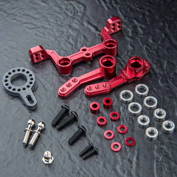 RMX RRX FMX MRX Aluminum Steering Racing Assembly (RED) [MST] 210700R