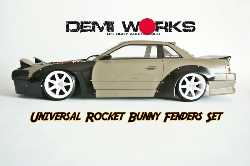 Rocket Bunny  1-10 Universal Fender Flares - Widebody [Demi Works] DWUNI-RB - Image 3
