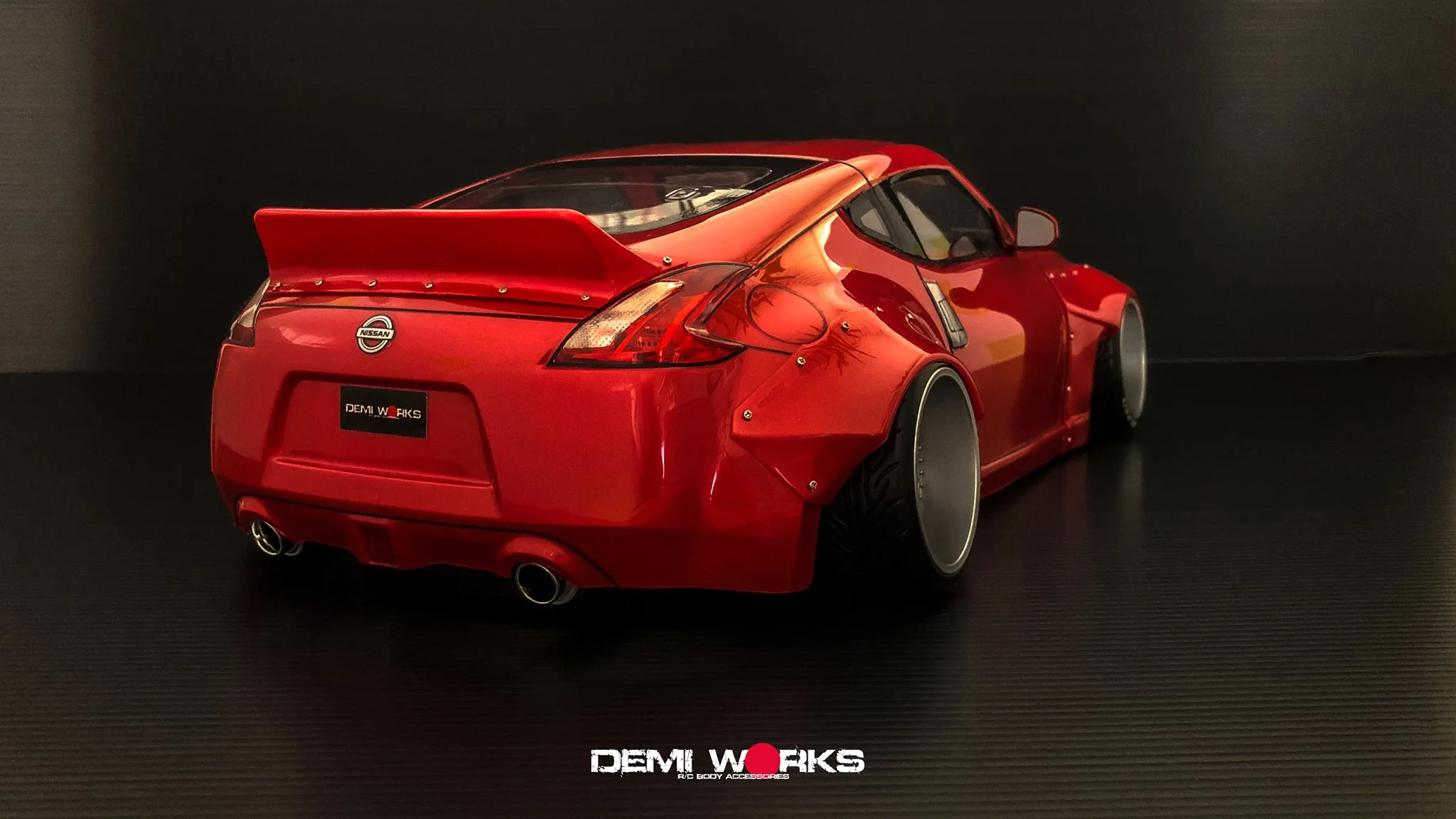 Rocket Bunny Full Bodykit for Tamiya 370Z [Demi Works] DW370RB-A + DW370RB-B - Image 5