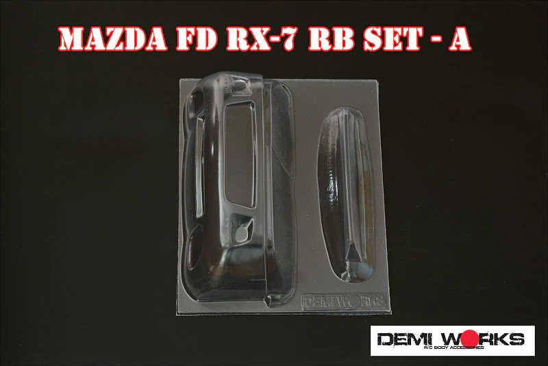 Rocket Bunny Full Bodykit for Tamiya RX-7  1-10 FD3S [Demi Works] DWRX7RB-A DWRX7RB-B - Image 3