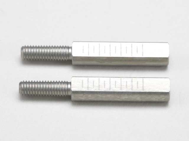 ALUMINUM ROD END ADAPTER 4.5 x 17mm 19mm 21mm FOR RD2.0 (LOWER ARM) [Yokomo] RD-008FA19 RD-008F17 RD-008F21