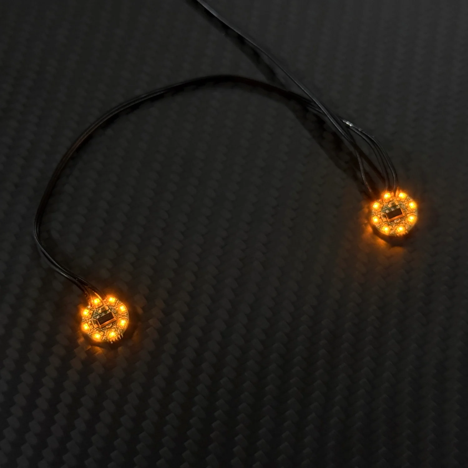 ROUND HALO / CIRCLE LED Lights - RED WHITE AQUA AMBER [Scale Reflex] - Image 6