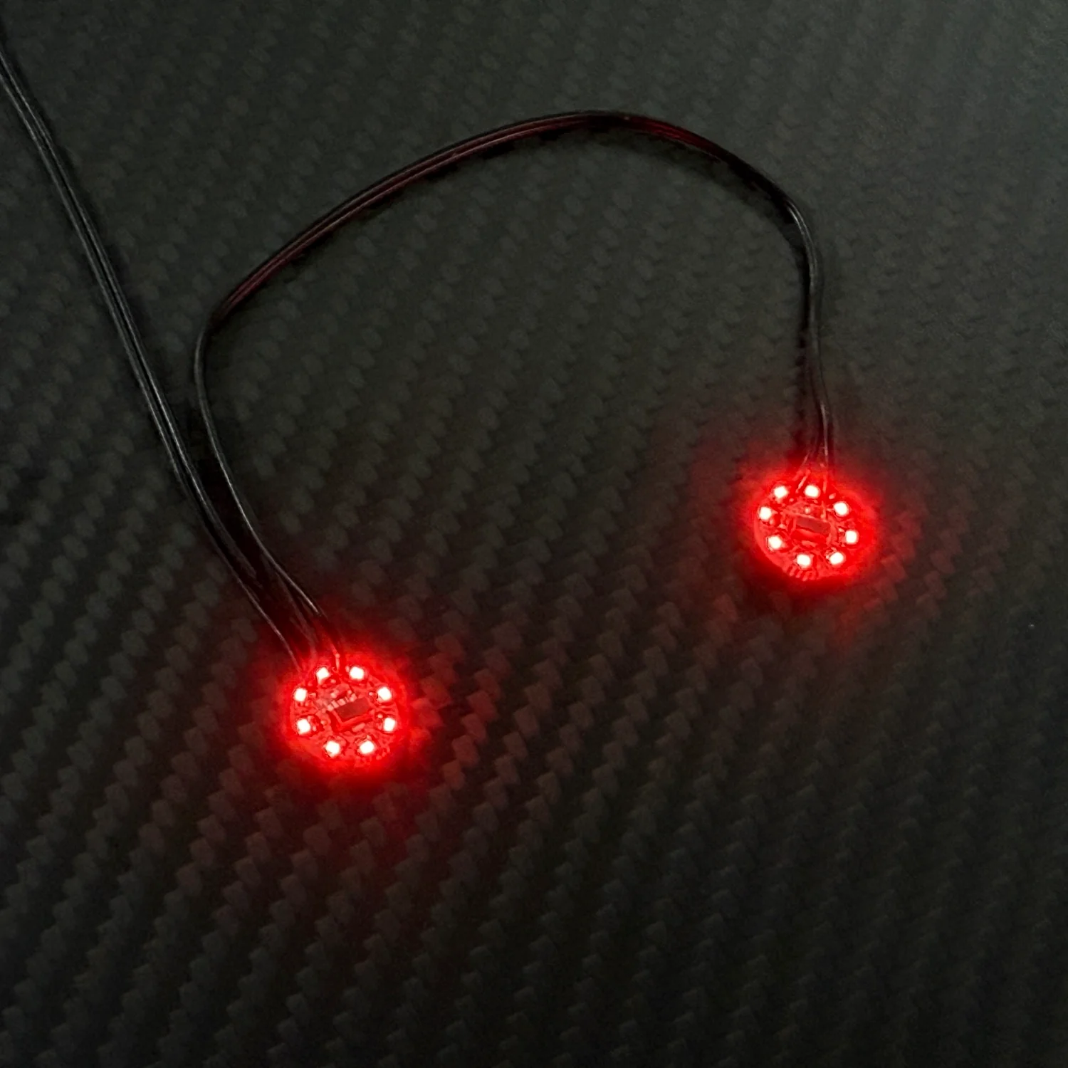 ROUND HALO / CIRCLE LED Lights - RED WHITE AQUA AMBER [Scale Reflex] - Image 8