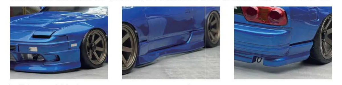 RPS13 180SX Aero Set (HOT ROAD spec.) for 1-10 (PAB-3226) [PANDORA] PAI-816 - Image 5