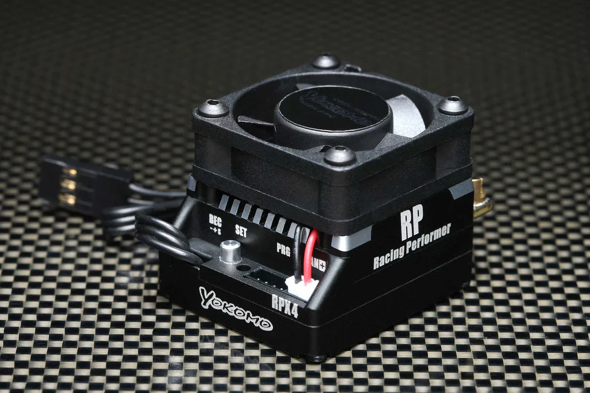 RPX 4 (RPX4) BLACK Brushless Electronic Speed Control ESC [Yokomo] BL-RPX4