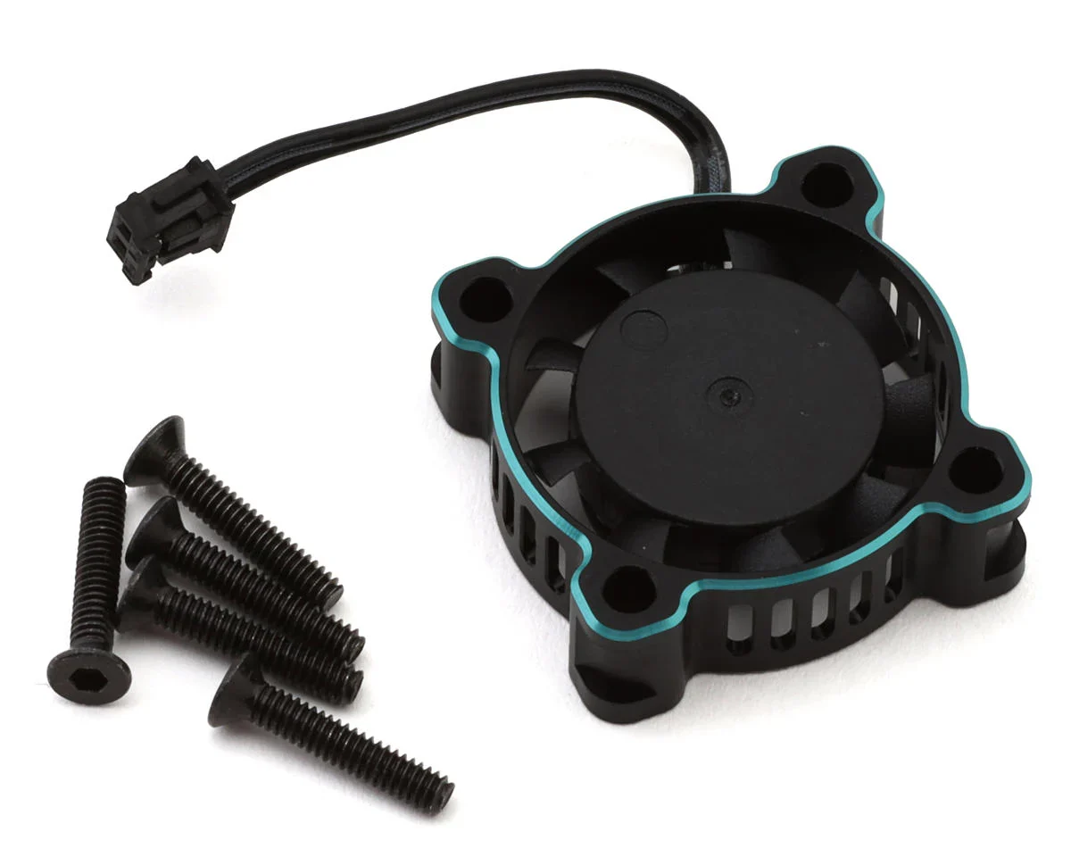 RS120 Aluminum 20x20x7mm ESC Cooling Fan (Black/Aurora Green) [Cayota] CYEAF1002