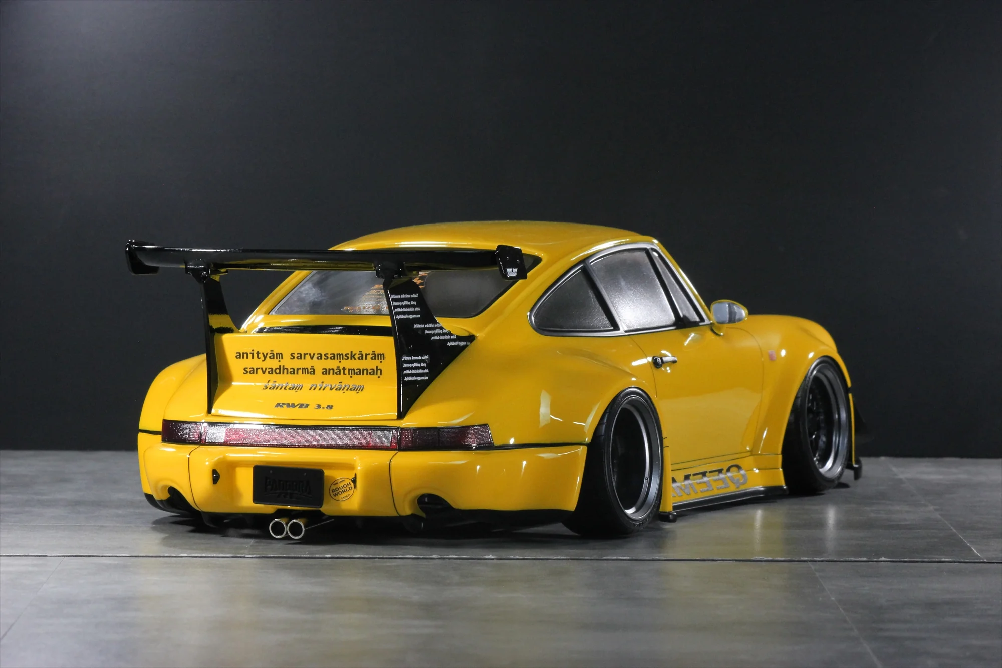 RWB 964 Porsche - TYPE (RAUH-Welt BEGRIFF) 1-10 RC Body Shell [Pandora] PAB-3222 - Image 2