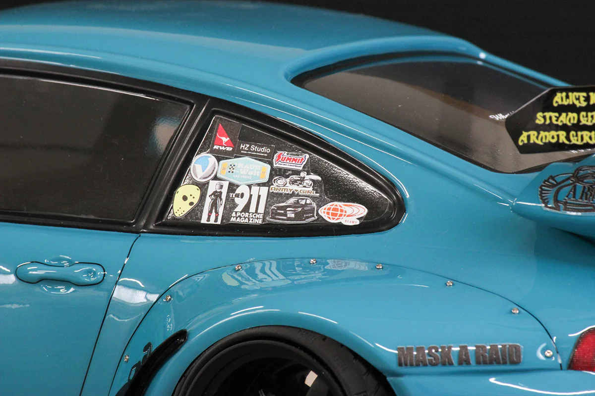RWB 993 Porsche - TYPE (RAUH-Welt BEGRIFF) 1-10 RC Body Shell [Pandora] PAB-3210 - Image 3