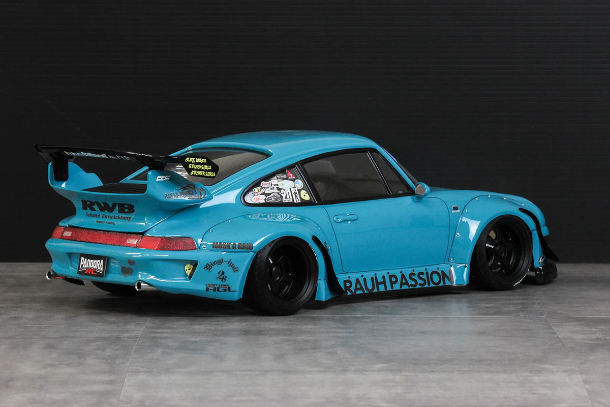 RWB 993 Porsche - TYPE (RAUH-Welt BEGRIFF) 1-10 RC Body Shell [Pandora] PAB-3210 - Image 9