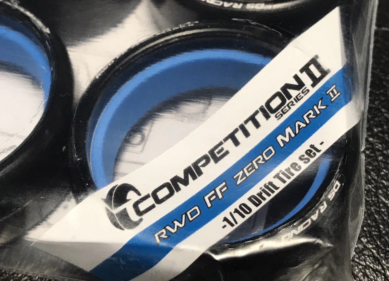 RWD FF Zero Mark II Tires (Competition II) 4 Pack [DS-Racing] RW-2F02 - Image 3
