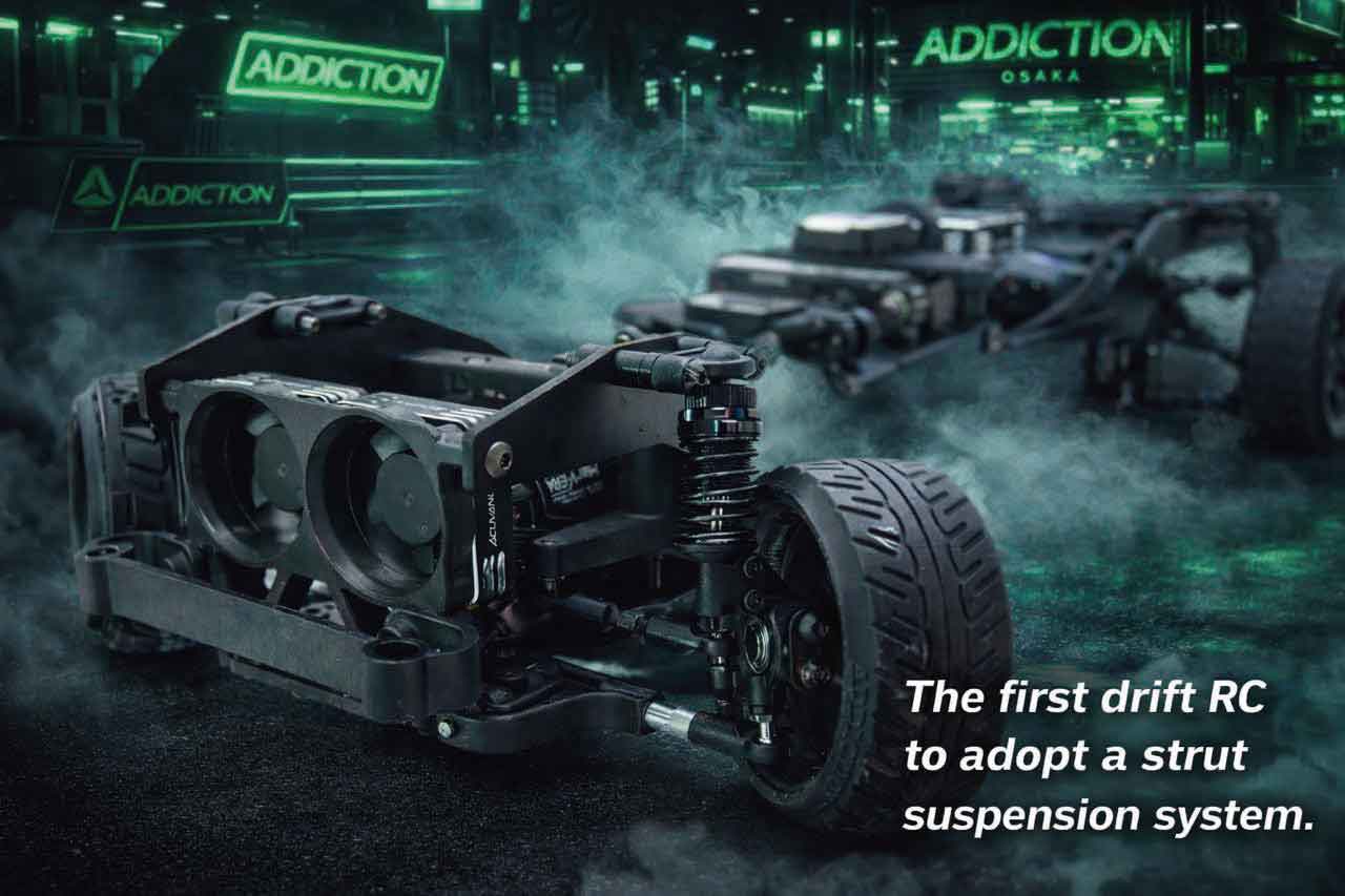 PREORDER: RX-01 FR 1-10 RWD Drift Chassis Kit (240mm~280mm WB) [Addiction RC] RX01 - Image 2