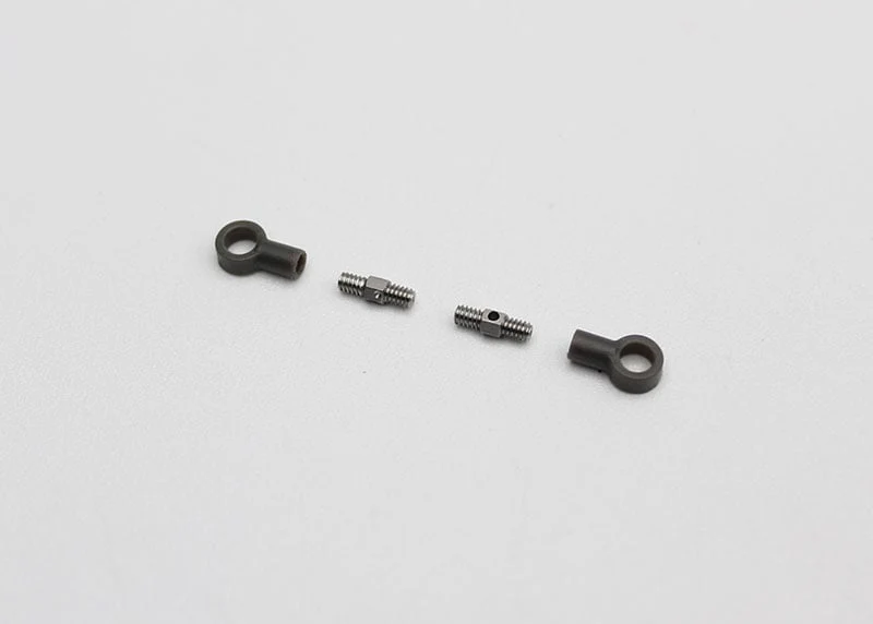 RX28 ADJUSTABLE BALL CUPS AND HARDENED STEEL TURNBUCKLES (UPPER ARMS) [Reflex Racing] RX28-044