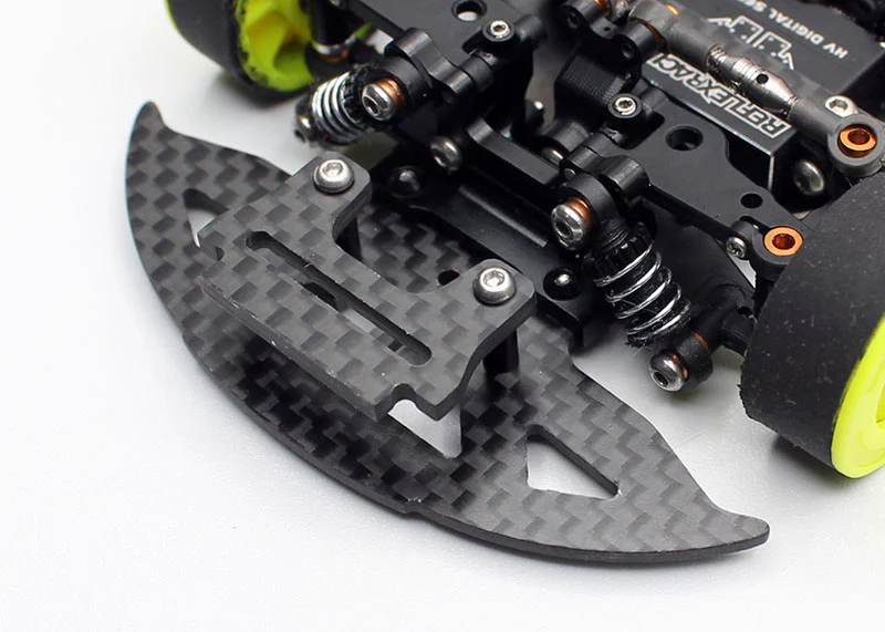 RX28 PN C9 Carbon Fiber Bumper and Clip Set [Reflex Racing] RX546 - Image 2
