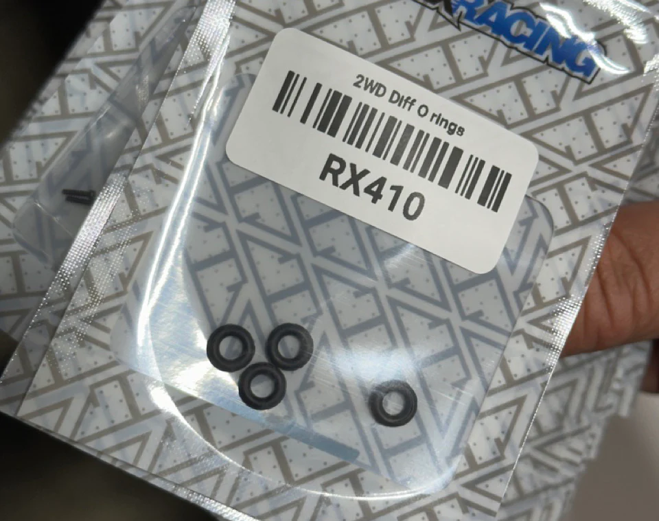 RX28 Diff O Rings - HARD - 4pcs [Reflex Racing] RX411