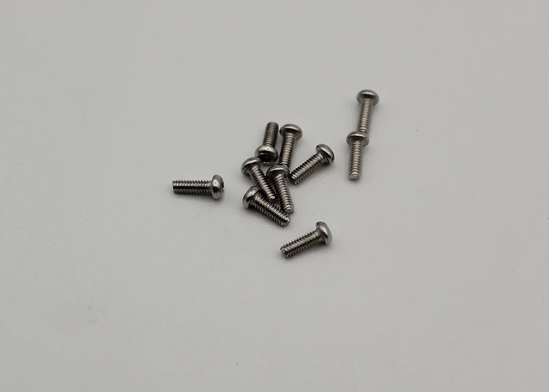 RX28 M2x6 Button Head Screws (10pcs) [Reflex Racing] RX28-025