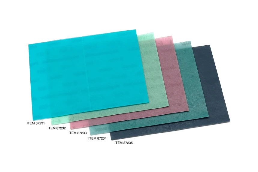 Sanding Cloth 170 x 130 (mm)  (#600 #1000 #1500 #2000)  [Tamiya] 87233