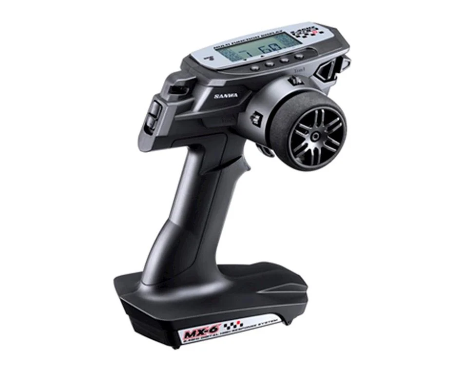 Sanwa MX-6 Airtronics Transmitter Radio w-RX-391W Receiver - 2.4Ghz MX6