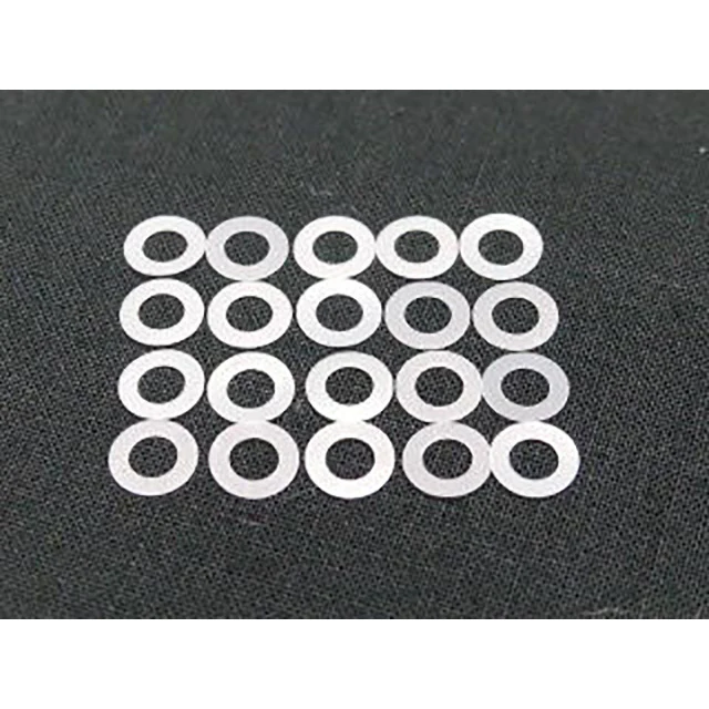SBBS DAMPER O RING PRESSURE TEFLON SHIM 0.1MM 20PCS (YD2 BIG BORE YOKOMO) [TN-Racing] TN-383