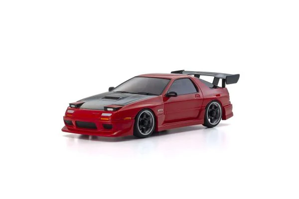 ASC MA-020 MAZDA SAVANNA RX-7 FC3S with Aero Kit and CFRP hood Mini-Z AWD 1-28 Painted Body Auto Scale Collection [Kyosho] MZP476R