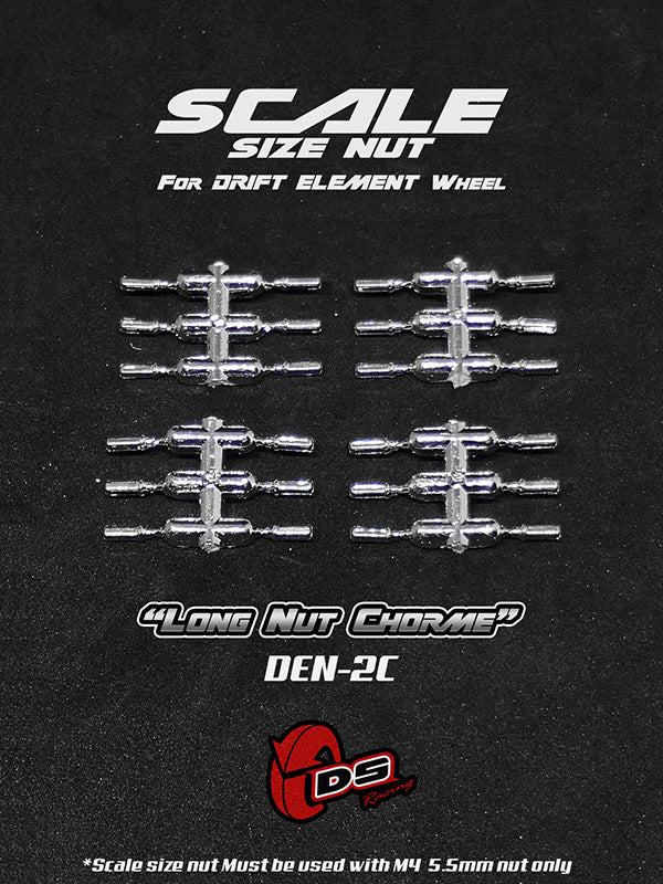 Scale Lug Nuts for DRIFT ELEMENT RIMS [DS Racing] CHROME GOLD BLACK SILVER - Image 11