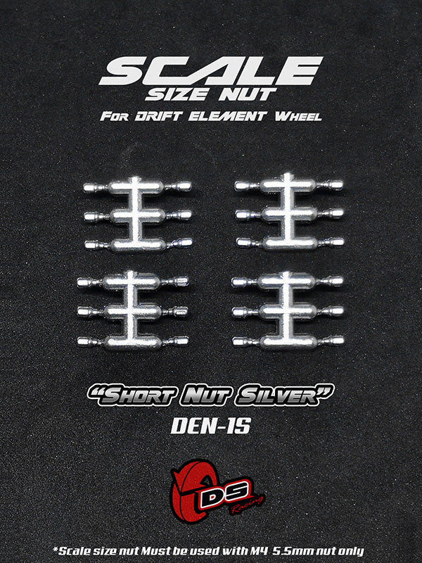 Scale Lug Nuts for DRIFT ELEMENT RIMS [DS Racing] CHROME GOLD BLACK SILVER - Image 13