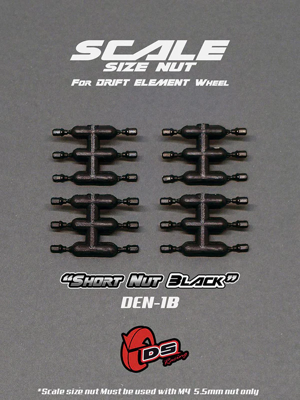 Scale Lug Nuts for DRIFT ELEMENT RIMS [DS Racing] CHROME GOLD BLACK SILVER - Image 14