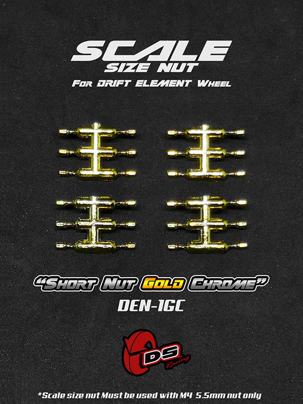 Scale Lug Nuts for DRIFT ELEMENT RIMS [DS Racing] CHROME GOLD BLACK SILVER - Image 15