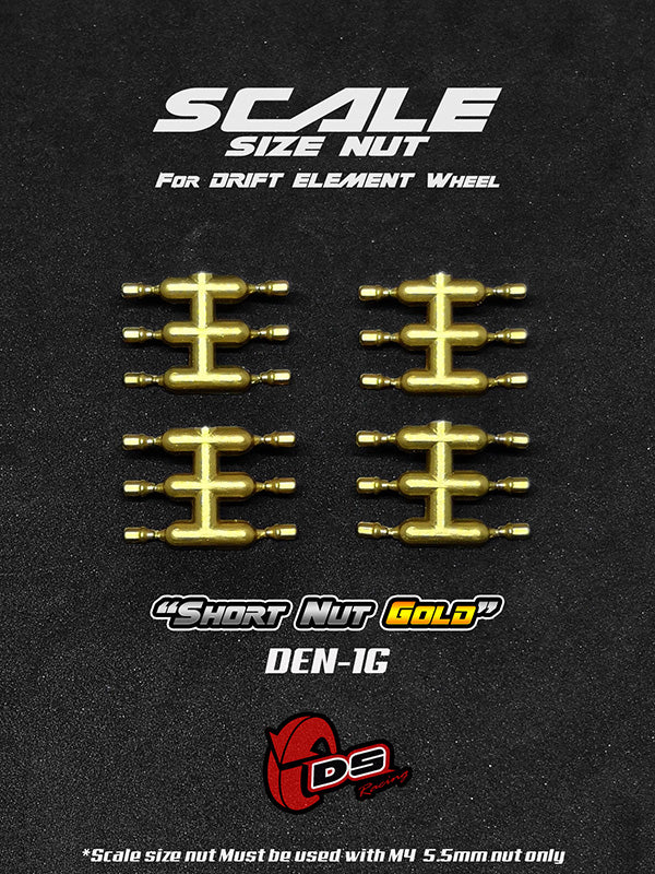 Scale Lug Nuts for DRIFT ELEMENT RIMS [DS Racing] CHROME GOLD BLACK SILVER - Image 16