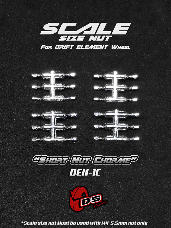 Scale Lug Nuts for DRIFT ELEMENT RIMS [DS Racing] CHROME GOLD BLACK SILVER - Image 17
