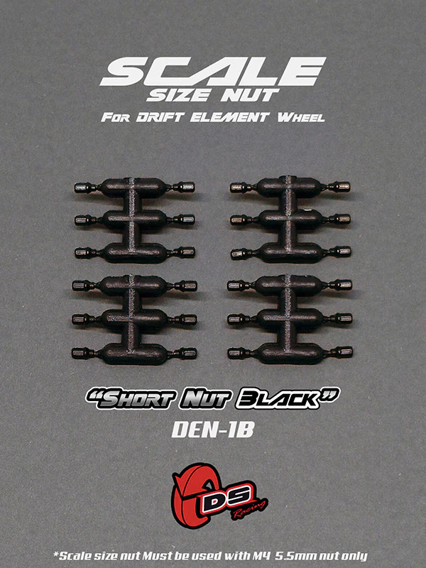 Scale Lug Nuts for DRIFT ELEMENT RIMS [DS Racing] CHROME GOLD BLACK SILVER - Image 18