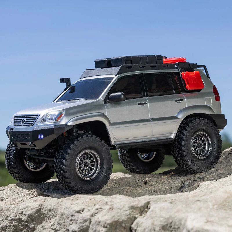 SCX24 Lexus GX470 1-24 4WD RTR, (White or Silver) RC ROCK CRAWLER MINI MICRO [Axial RC] AXI-1532T1 AXI-1532T2 - Image 9