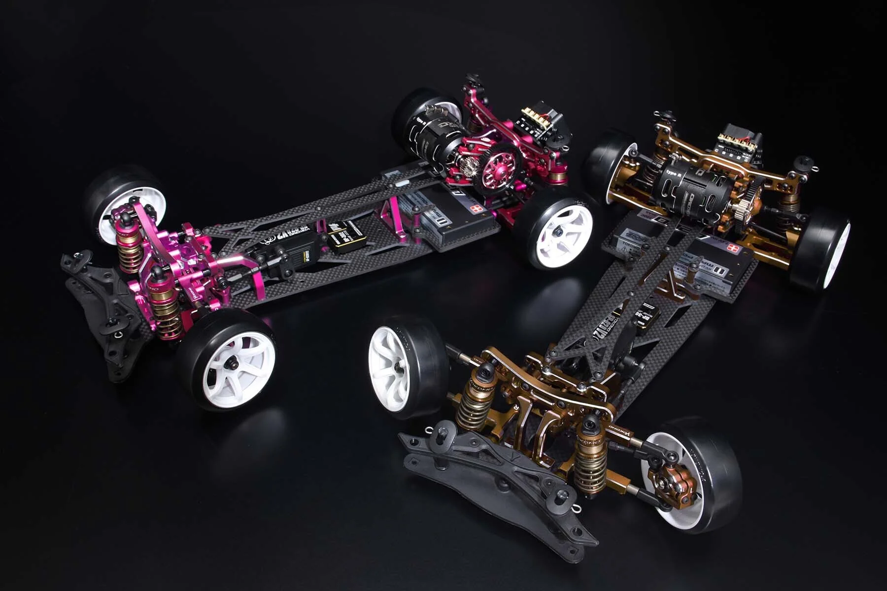PREORDER: SD 3.0 SUPER DRIFT COMPETITION KIT - LIMITED EDITION RWD 1-10 RC Drift Car kit SD3.0 PINK BRONZE [Yokomo] SDR-030CPI SDR-030CBZ - Image 2