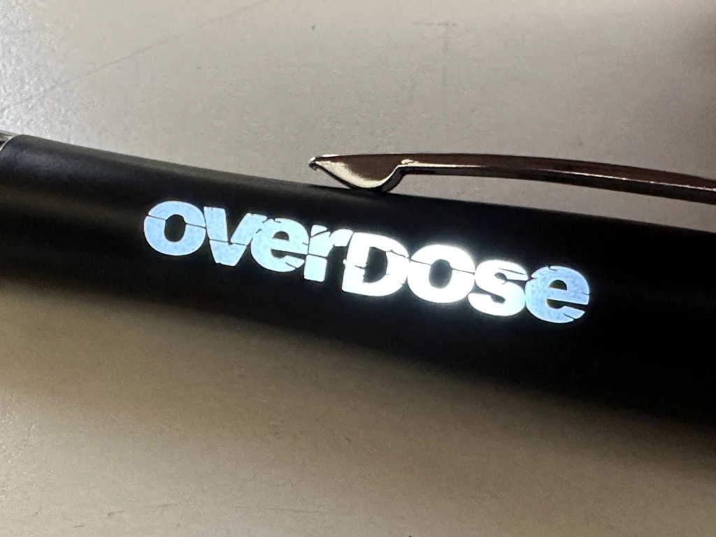 SDC2022 x OVERDOSE Pen (illuminated) LIMITED EDITION [Super-G] Super Drift Championship 2022 PEN - Image 3