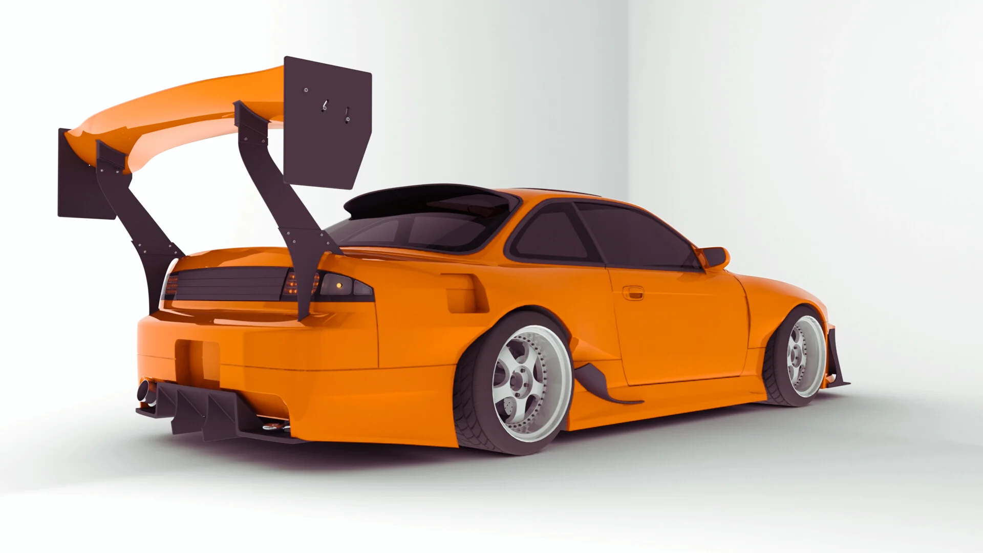 SEIJI S14 NISSAN 240SX SILVIA  1-10 Drift Body Shell [RC ARLOS - 24k ] TAF31000 - Image 3
