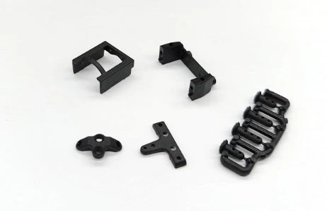 Servo Mount & Damper shocks support parts  - Spare Part for 1-28 GL Formula One [GL Racing]  GL-FO-S-003