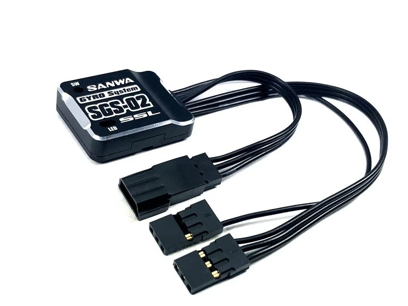 SGS-02 Ultra Smooth Drift Control Gyro System (Black) [Sanwa] 107A54622A