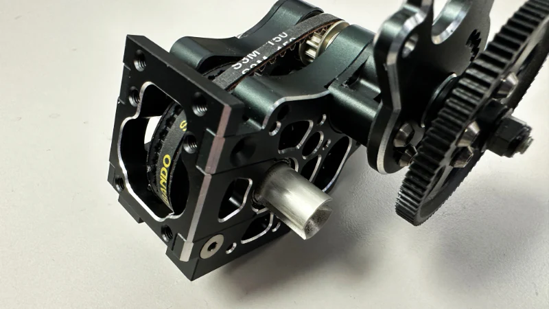 SHARK - Belt Drive Conversion Kit for Shark Transmission - RED PURPLE BLACK [Rhino Racing] RR-825 B R P - Image 6