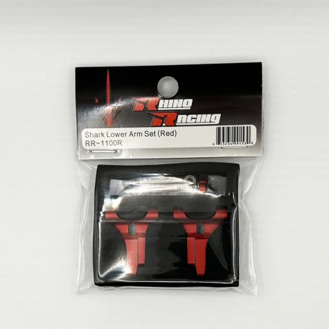 SHARK - Lower Aluminum Arms - BLUE RED PURPLE BLACK [Rhino Racing] RR-1100R RR-1100P RR-1100B - Image 4