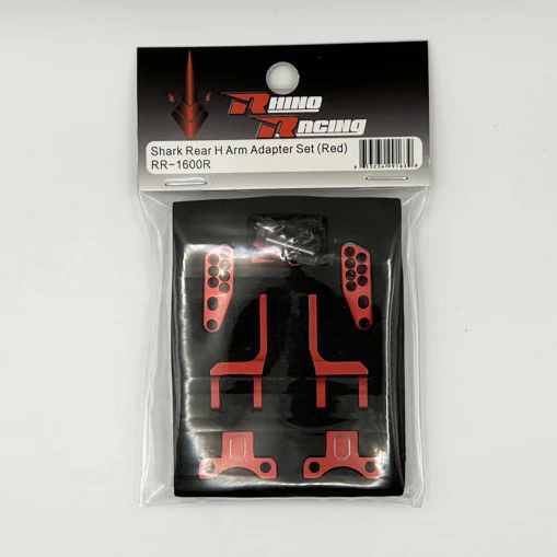 SHARK - Rear H Arm Adapter Set - RED PURPLE BLACK [Rhino Racing] RR-1600R RR-1600P RR-1600B - Image 3