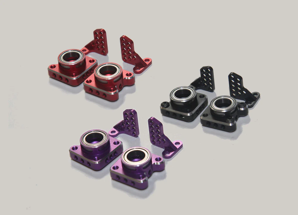 SHARK - Rear Upright Set - RED PURPLE BLACK [Rhino Racing] RR-1500R RR-1500P RR-1500B